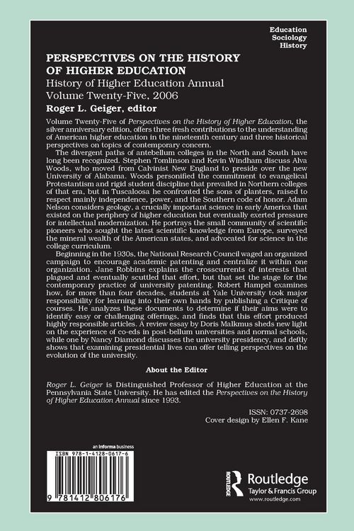 Produktbild: Perspectives on the History of Higher Education