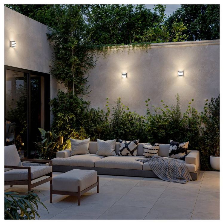 Produktbild: Philips LED Lois 929004643501 LED-Au&szlig;enstrahler mit Bewegungsmelder 24 W Leuchtfarben: Kaltwei&szlig;