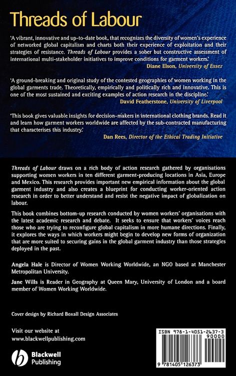 Produktbild: Threads of Labour