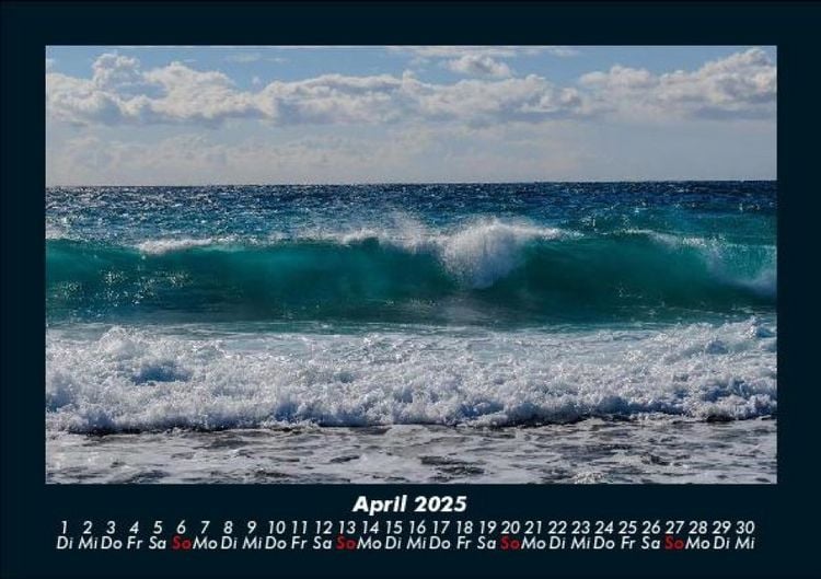 Produktbild: Meereslandschaft 2025 Fotokalender DIN A5