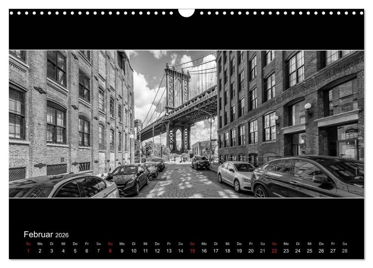 Produktbild: NEW YORK CITY H&ouml;hepunkte im Panoramaformat (Wandkalender 2026 DIN A3 quer), CALVENDO Monatskalender