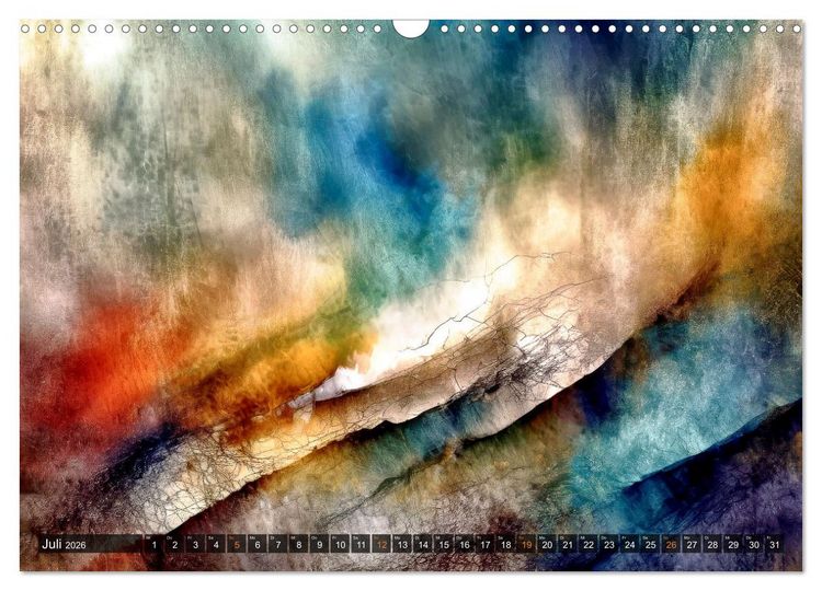 Produktbild: Spiel der Farben und Formen (Wandkalender 2026 DIN A3 quer), CALVENDO Monatskalender