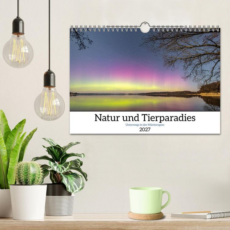 Produktbild: Natur und Tierparadies (Wandkalender 2027 DIN A4 quer), CALVENDO Monatskalender