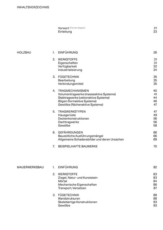 Produktbild: Historische Tragkonstruktionen