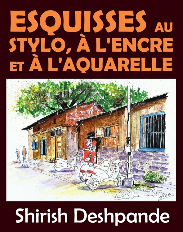 Produktbild: Esquisses au stylo, &agrave; l'encre et &agrave; l'aquarelle