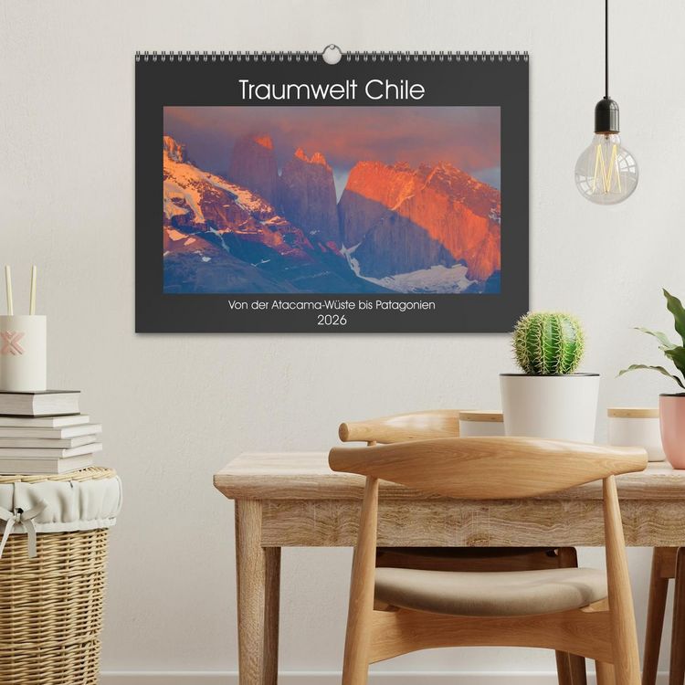 Produktbild: Traumwelt Chile (Wandkalender 2026 DIN A3 quer), CALVENDO Monatskalender