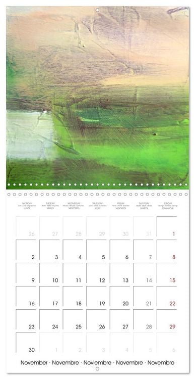 Produktbild: Finding silence in colours (Wall Calendar 2026 12 &times; 12 Inch) CALVENDO 12 Month Wall Calendar