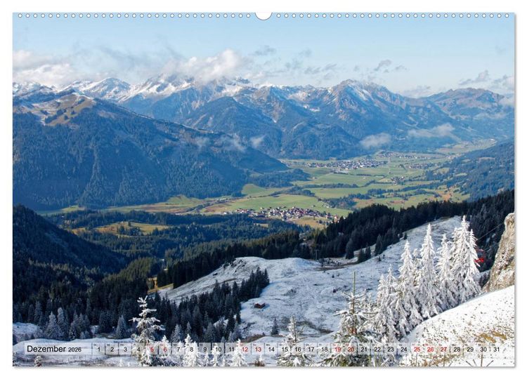 Produktbild: Herbst im Tannheimer Tal - Impressionen von Schattwald bis Nesselw&auml;ngle (Wandkalender 2026 DIN A2 quer), CALVENDO Monatskalender