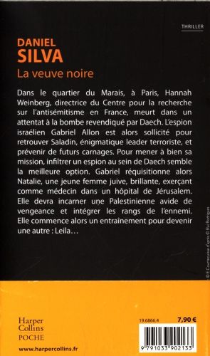 Produktbild: La veuve noire : une mission de Gabriel Allon
