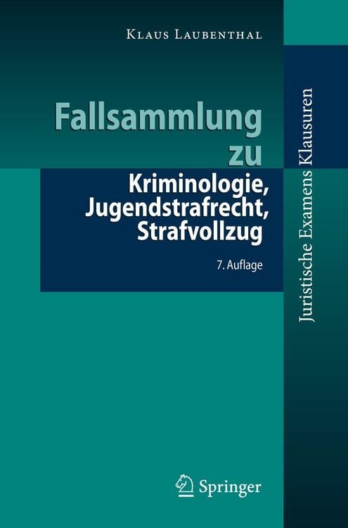 Produktbild: Fallsammlung zu Kriminologie, Jugendstrafrecht, Strafvollzug