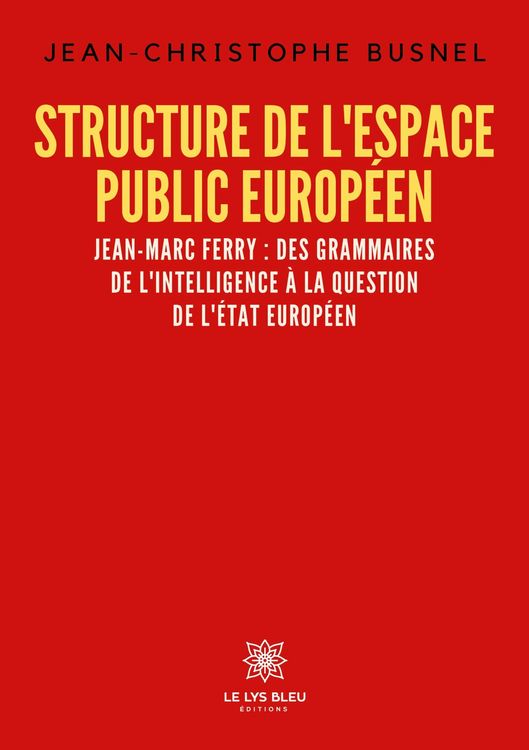 Produktbild: Structure de l'espace public europ&eacute;en