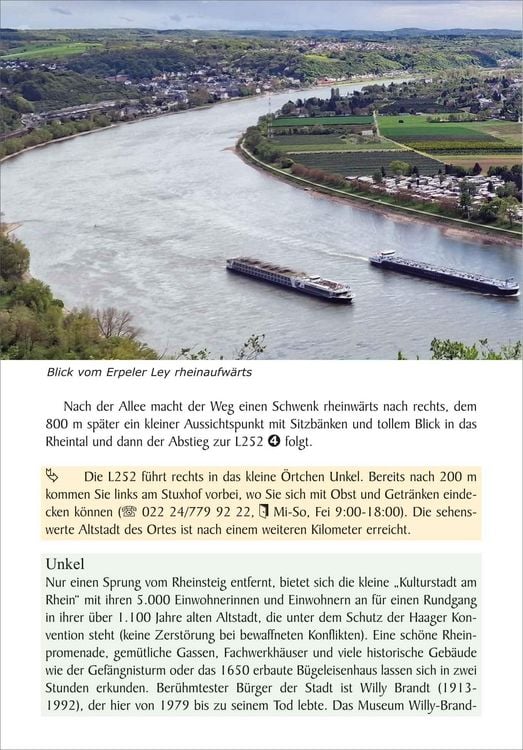 Produktbild: Rheinsteig von Bonn nach Wiesbaden