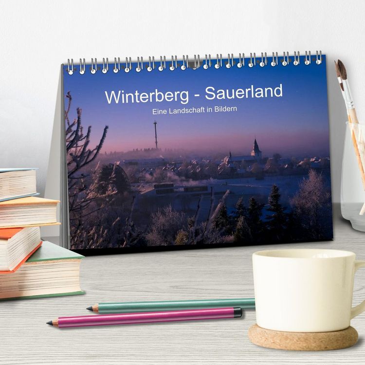 Produktbild: Winterberg - Sauerland - Eine Landschaft in Bildern (Tischkalender 2026 DIN A5 quer), CALVENDO Monatskalender