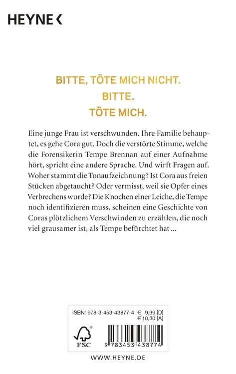 Produktbild: Die Sprache der Knochen