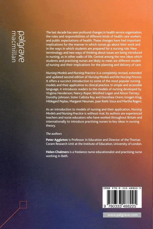 Produktbild: Nursing Models and Nursing Practice