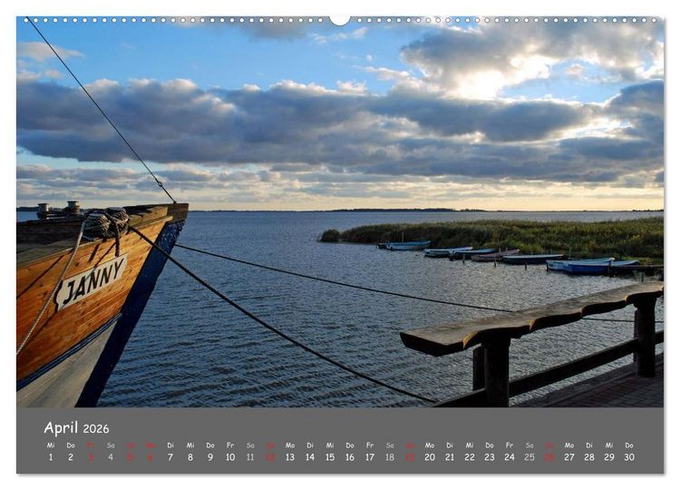 Produktbild: R&uuml;gen &ndash; Insel der Superlative (hochwertiger Premium Wandkalender 2026 DIN A2 quer), Kunstdruck in Hochglanz