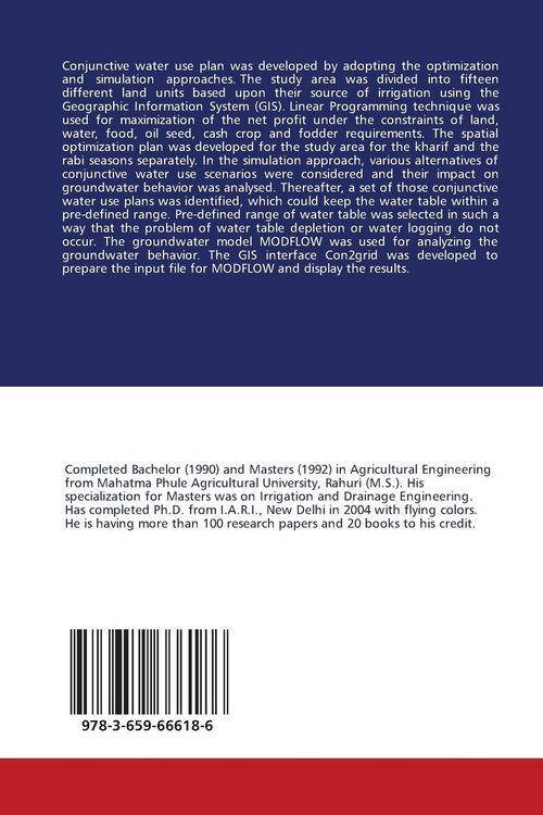 Produktbild: GIS Based Modelling Of Surface And Groundwater Supplies