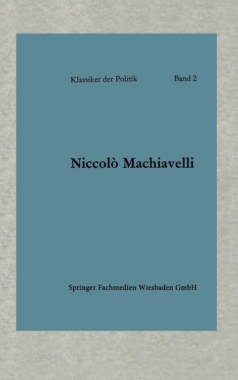 Produktbild: Politische Betrachtungen &uuml;ber die alte und die italienische Geschichte