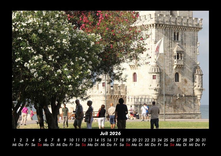 Produktbild: Lissabon 2026 Fotokalender DIN A3