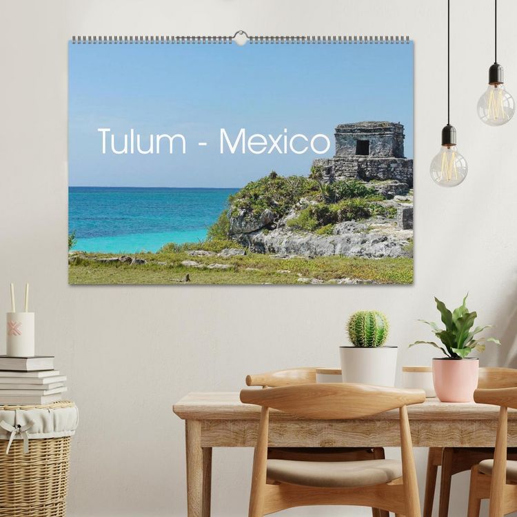 Produktbild: Tulum - Mexico (Wandkalender 2026 DIN A2 quer), CALVENDO Monatskalender