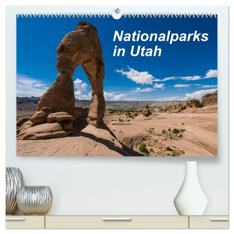 Produktbild: Nationalparks in Utah (hochwertiger Premium Wandkalender 2026 DIN A2 quer), Kunstdruck in Hochglanz