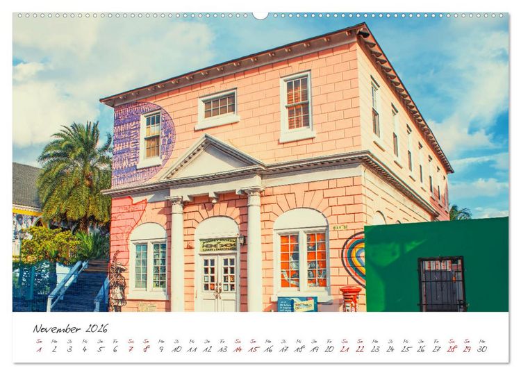 Produktbild: Nassau - Stadt mit karibischem Flair (hochwertiger Premium Wandkalender 2026 DIN A2 quer), Kunstdruck in Hochglanz