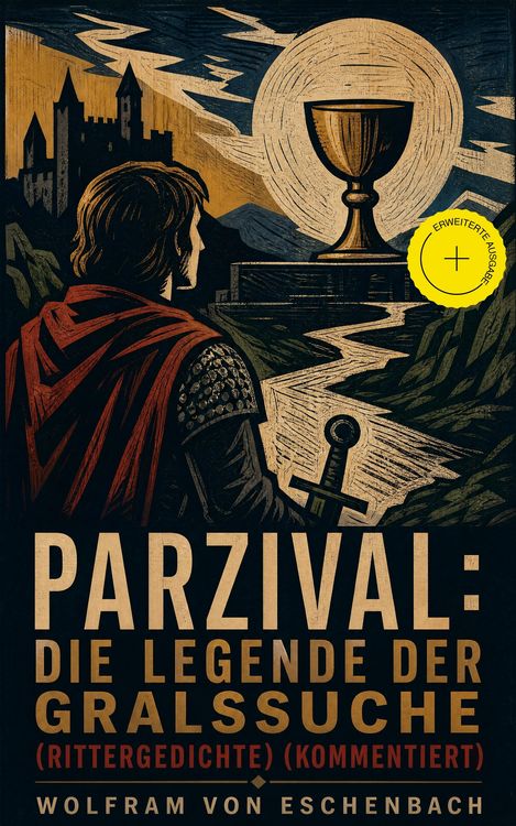 Produktbild: Parzival: Die Legende der Gralssuche (Rittergedichte) (Kommentiert)