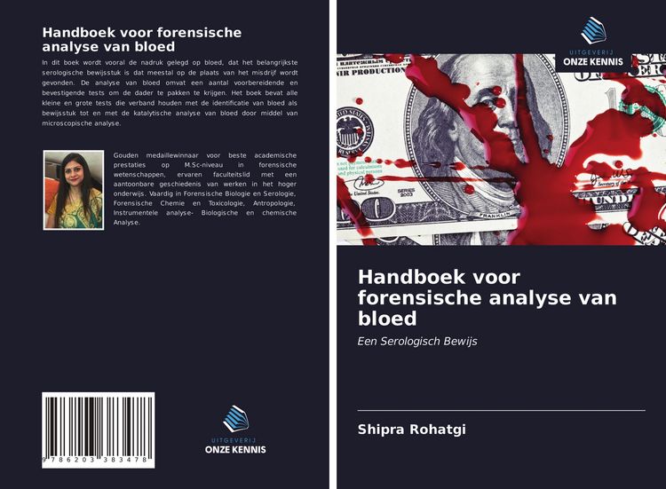 Produktbild: Handboek voor forensische analyse van bloed