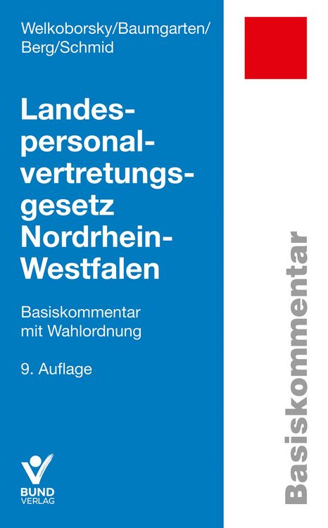 Produktbild: Landespersonalvertretungsgesetz Nordrhein-Westfalen