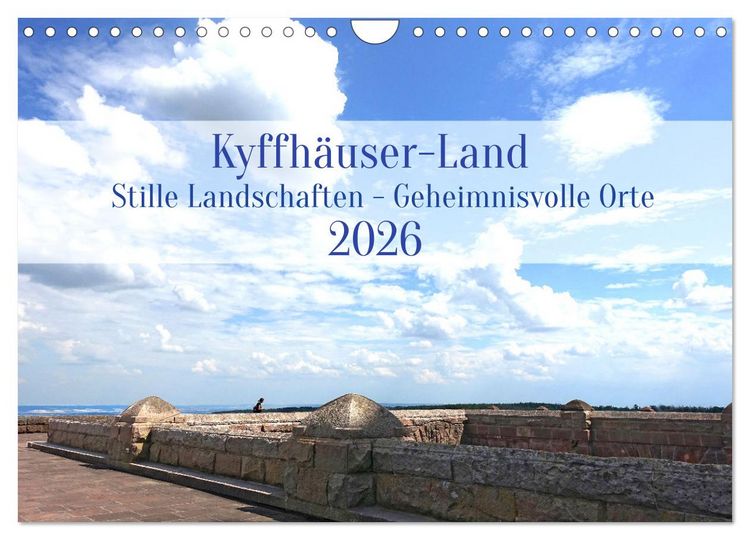 Produktbild: Kyffh&auml;user-Land Stille Landschaften - Geheimnisvolle Orte (Wandkalender 2026 DIN A4 quer), CALVENDO Monatskalender