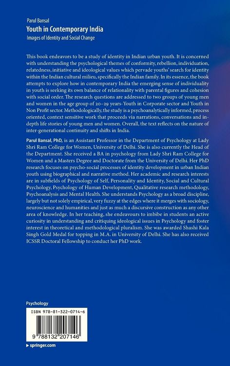 Produktbild: Youth in Contemporary India