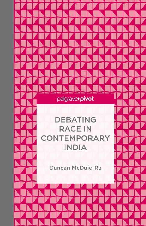 Produktbild: Debating Race in Contemporary India