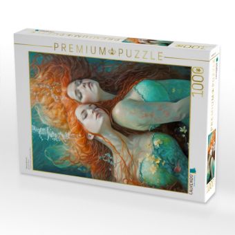 Produktbild: CALVENDO Puzzle Meerjungfrauen | 1000 Teile Lege-Gr&ouml;&szlig;e 64x48cm Foto-Puzzle f&uuml;r gl&uuml;ckliche Stunden