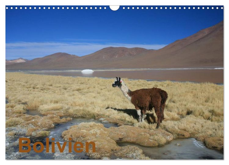 Produktbild: Bolivien (Wandkalender 2026 DIN A3 quer), CALVENDO Monatskalender