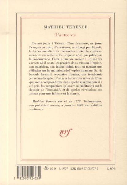 Produktbild: L'autre vie