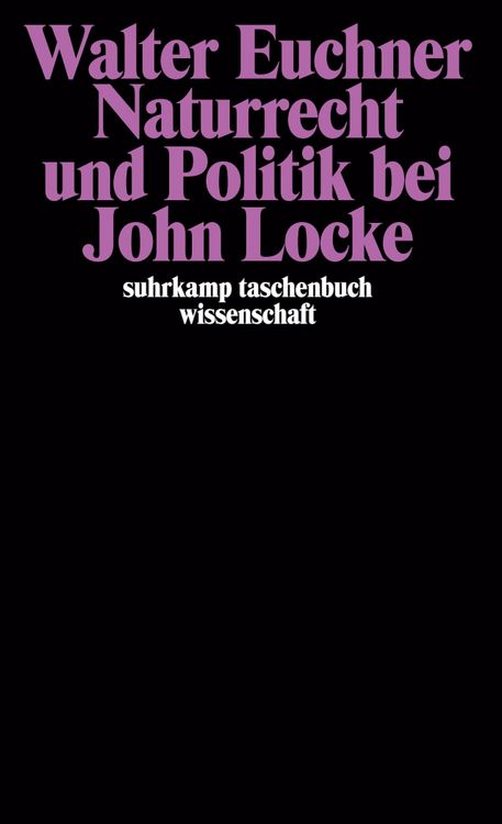 Produktbild: Naturrecht und Politik bei John Locke