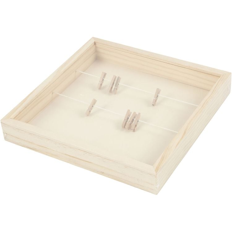 Produktbild: Creativ Company 3D-Rahmen, T 35 mm, Gr&ouml;&szlig;e 23x23 cm, 1 Stk