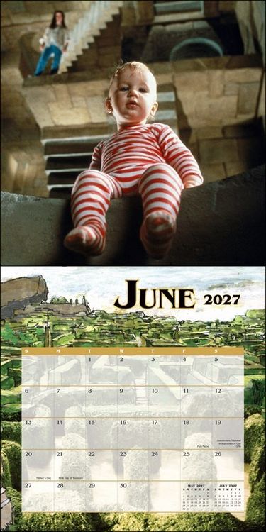 Produktbild: John Henson's Labyrinth 2027 &ndash; Wandkalender