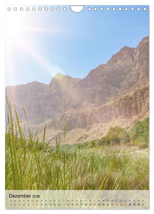 Produktbild: Zauberhafter Oman (Wandkalender 2026 DIN A4 hoch), CALVENDO Monatskalender