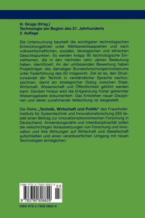 Produktbild: Technologie am Beginn des 21. Jahrhunderts