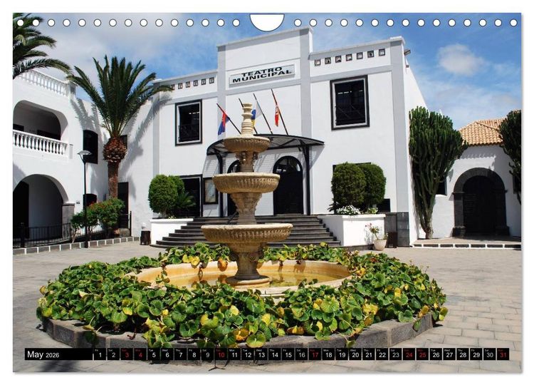 Produktbild: Lanzarote - Canary Islands (Wall Calendar 2026 DIN A4 landscape), CALVENDO 12 Month Wall Calendar