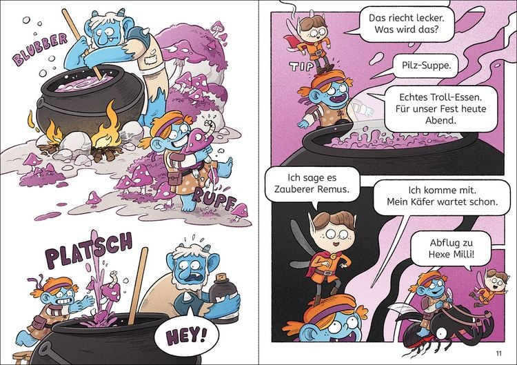 Produktbild: Lesel&ouml;wen Comics 1. Klasse - Drachen-Alarm auf der magischen Insel
