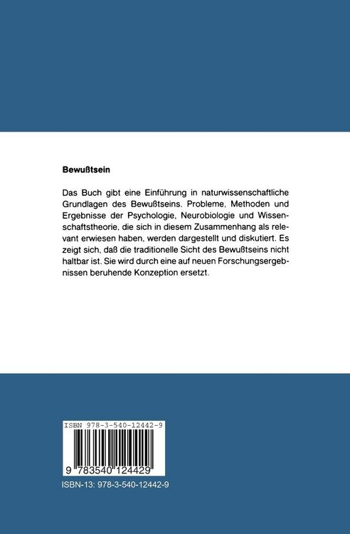 Produktbild: Bewu&szlig;tsein