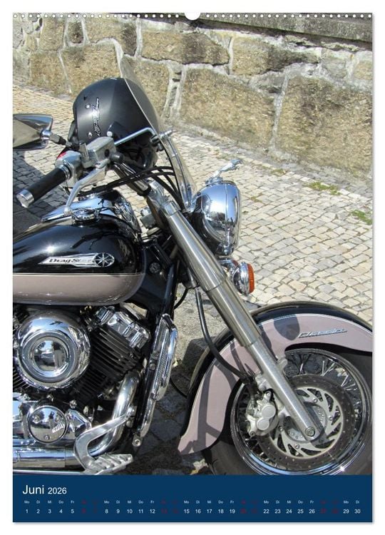 Produktbild: Mein Motorradkalender (Wandkalender 2026 DIN A2 hoch), CALVENDO Monatskalender