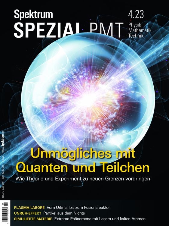 Produktbild: Spektrum Spezial - Unmögliches mit Quanten und Teilchen