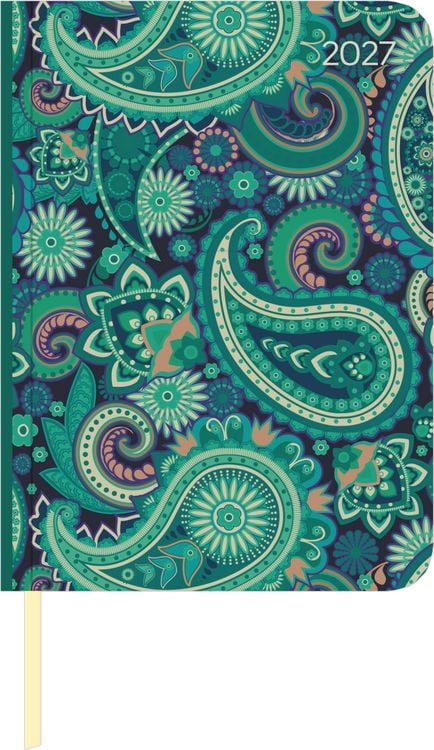 Produktbild: Daily Journal Paisley 2027