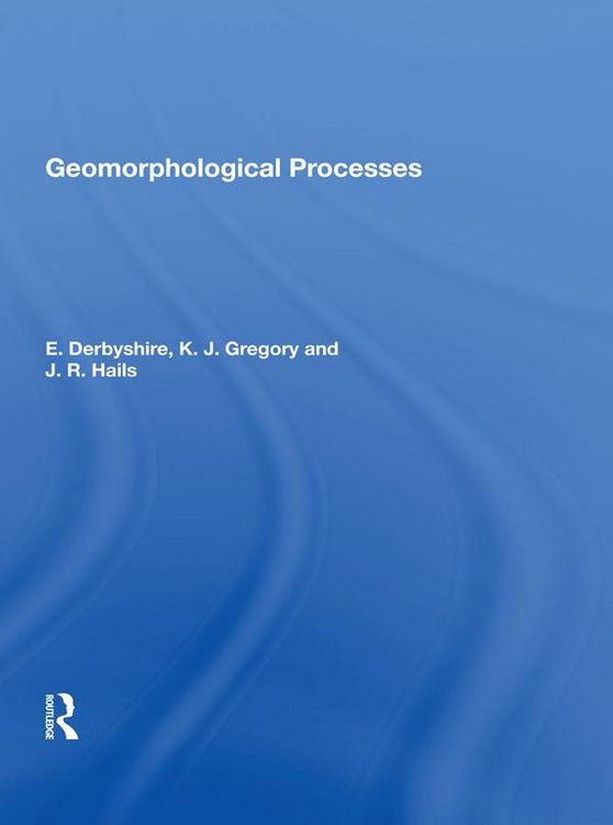 Produktbild: Geomorphological Processes