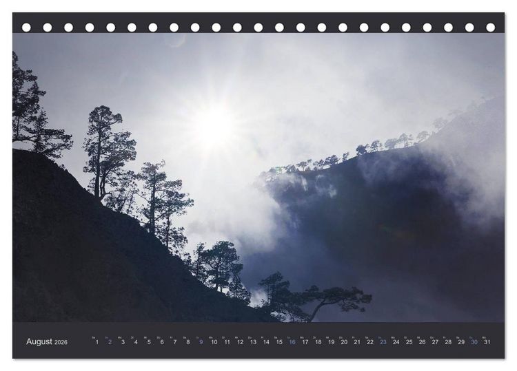 Produktbild: wildes La Palma (Tischkalender 2026 DIN A5 quer), CALVENDO Monatskalender