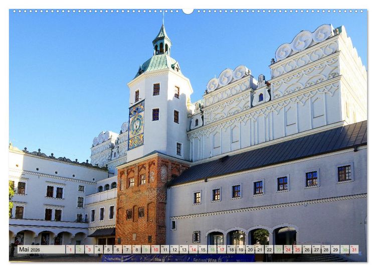 Produktbild: Stettin - Bedeutende Hafenstadt in Polen (hochwertiger Premium Wandkalender 2026 DIN A2 quer), Kunstdruck in Hochglanz