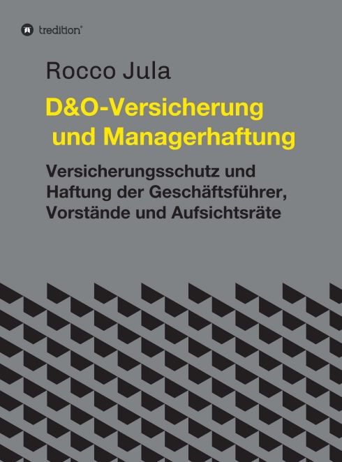 Produktbild: D&O - Versicherung und Managerhaftung
